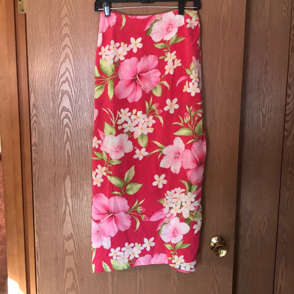 Tropical Floral Skirt